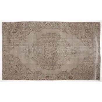 

Handmade Beige Vintage English English Area Rug 170x290 Cm-5'7''X9'6''
