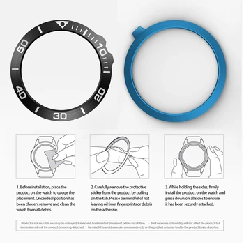 

Watch Ring Cover Bezel Styling Anti Scratch Steady Rests Shockproof Adhesive Protective Case Stainless Steel For Garmin Fenix 5x