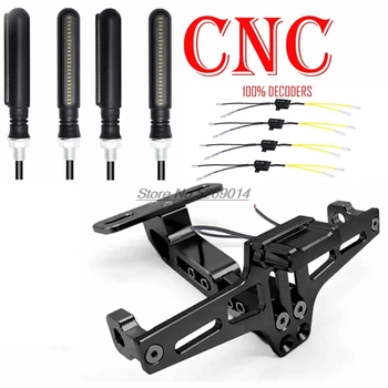 

100% decoder CNC Motorcycle License Plate ForF800Gs Benelli Trk 502 Jog Aprilia Rs 50 Bajaj Ducati Scrambler Cbr600Rr Benelli