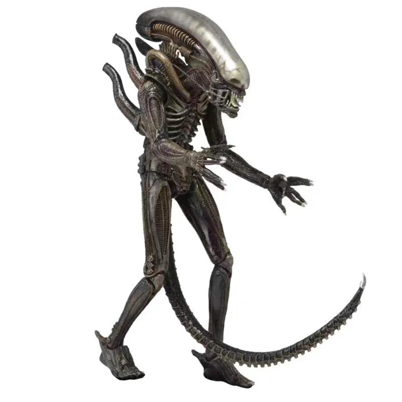 7 дюймов инопланетянин NECA vs Хищник сержант Крэг Windrix Xenomorph Воин фигурку модель игрушки куклы подарок на день рождения для девочек - Цвет: C with box