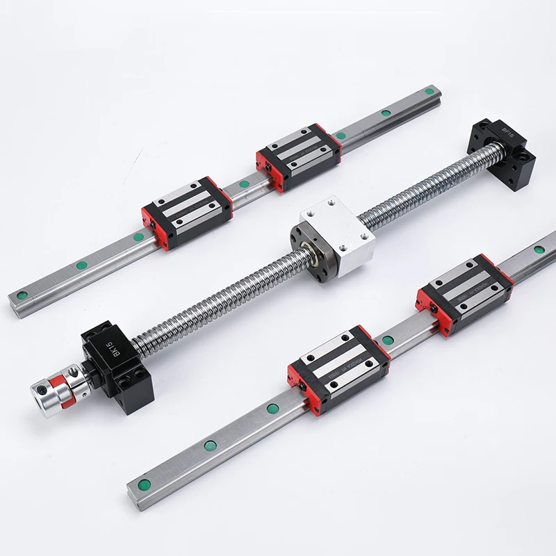 Линейные направляющие HGR20 + блоки HGH20CA или HGW20CC 4 шт. шариковый винт SFU1605 L 900mm BKBF12