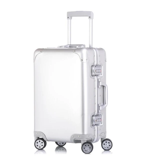 TRAVEL TALE 20 "24" 26 "29" 100% valigia Trolley in alluminio con ruote bagaglio bagaglio a rotelle per viaggiare 2