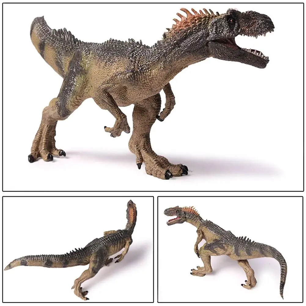 Игрушечная модель динозавра 10 дюймов дети динозавры Allosaurus фигурка Юрского периода достаринная игрушка животных