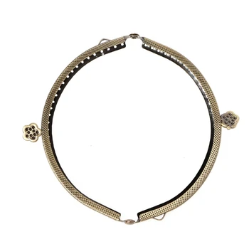 

1PC Retro Flower Metal Frame Kiss Clasp For Handle Bag Purse 8.5cm/10.5cm/12.5cm M5TE