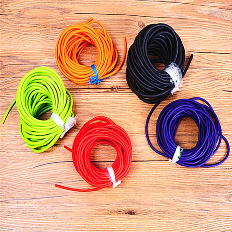 1m 2050 Outdoor Latex Rubber Tube Stretch Elastic Slingshot Replacement Band US 