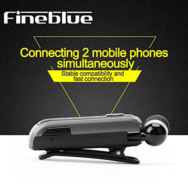 Fineblue F910 мини портативные беспроводные Bluetooth наушники для водителей
