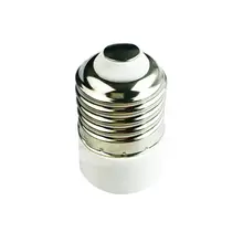 5 шт. Лампа адаптер конвертер для Светодиодный галогенный CFL светильник лампа E26/27 к E14 анти-сжигание лампы расширитель база