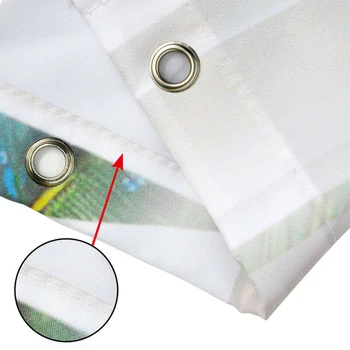 

1 X Shower Curtain Christmas Tree Fireplace Red Socks Gifts Shower Curtain Set Bathroom Decor Waterproof Mould Proof