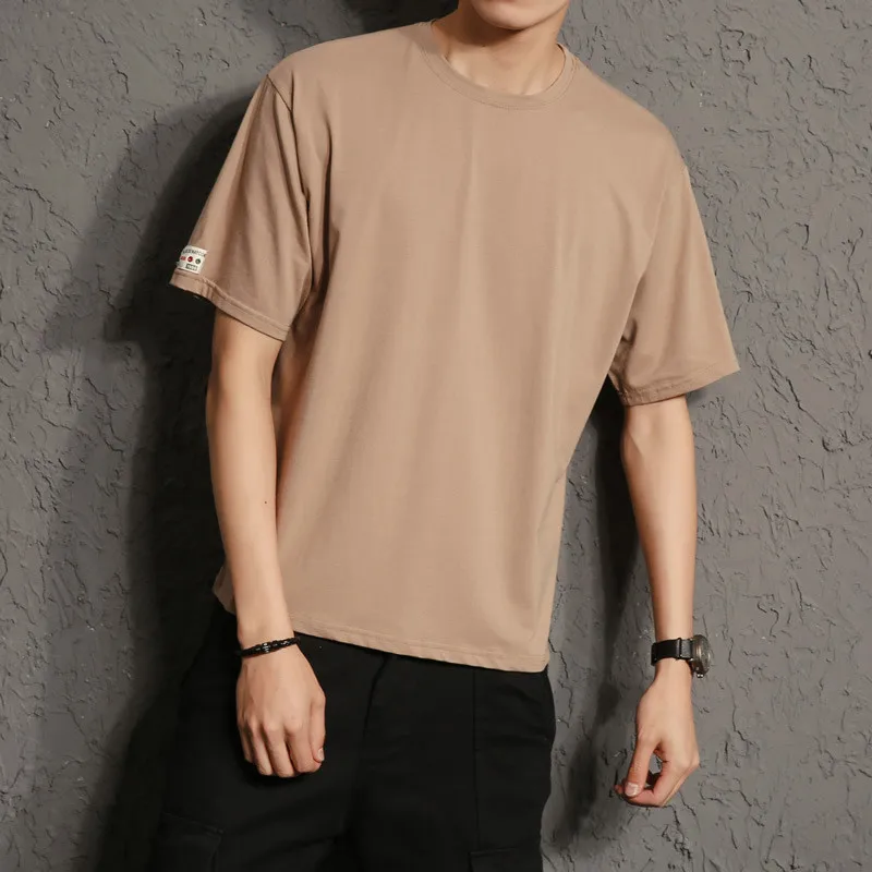 

youth thin summer dress Korean version of the trend of Slim men's clothing