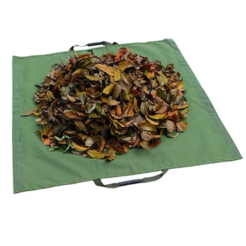 

Durable Garden Lawn Yard Waste Tarp Container Wear Resistant Collecting Outdoor Leaf Bag Gardening Tote Large Capacity Reusable