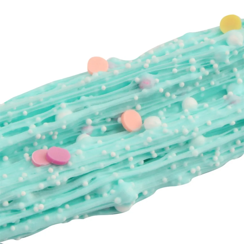 Fluffy Slime Supplies Stress Relief Toy Child Creativity Imagination Education toy Beautiful Color Colorful Slime toys #A
