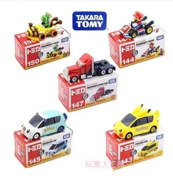 

TAKARA TOMY Metal Car Pokemon Optimus Super Mary Dark Knight Bat Car TSUM Model Boys Car Toys Toys for Boys