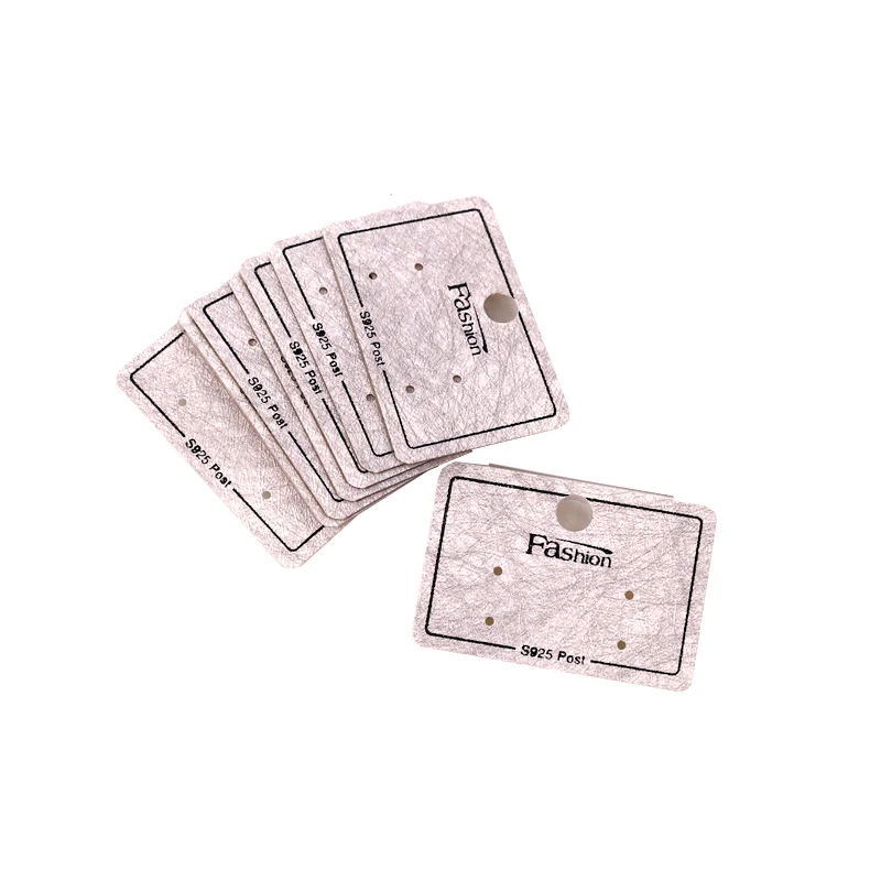 

Fashion Jewelry Accessory Card 100pcs/lot 4.5*3cm Earring Organizer Card Jewelry Display Ear Packing Decoration