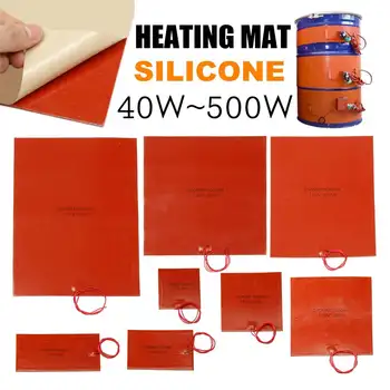 

Heater-Pad Warming-Accessories Flexible Waterproof Silicon Heater Pad Wire Heater Engine Block Oil Pan Hydraulic Tank Heating
