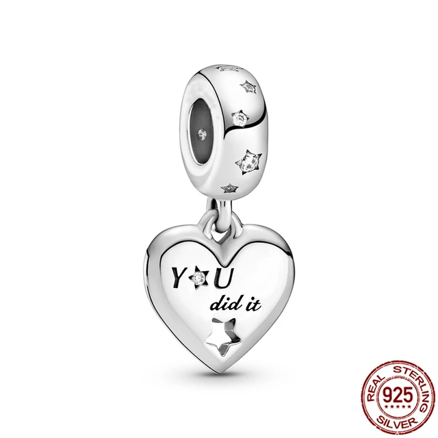 plata charms of ley 925 original Fits original pandora bracelet 925 silver women pendant jewelry galaxy starry sky charms beads CMS1663