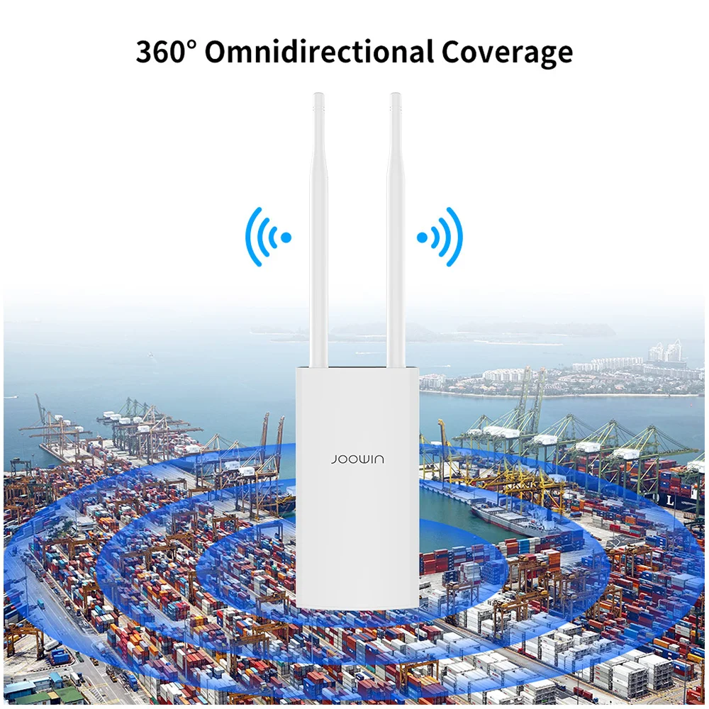 band 2.4 ghz + 5ghz, extensor de alcance poe