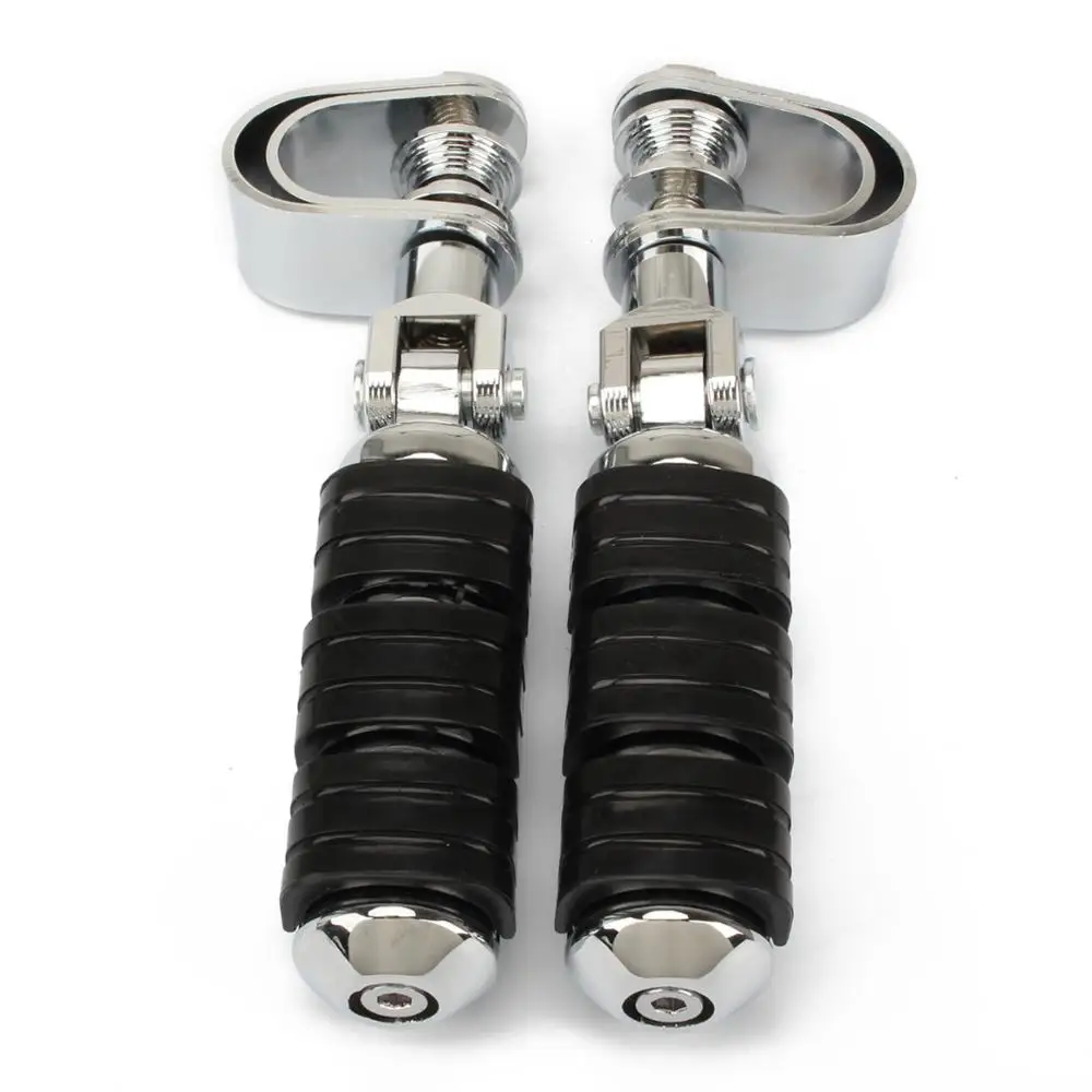 1 Pair Fit For Harley Touring Electra Glide FLHT Heritage Softail Dyna Motorcycle Foot Pegs Mount Front Rear Footrest Pedals | Автомобили