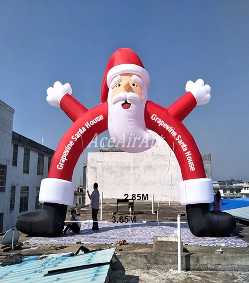 7mx6.5m or Inflatable Santa Claus Arch, Christmas Event Decoration, Home Decor