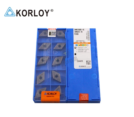 Карбидная вставка KORLOY 10 шт./лот DNMG150608-HS шт. 100% | Инструменты
