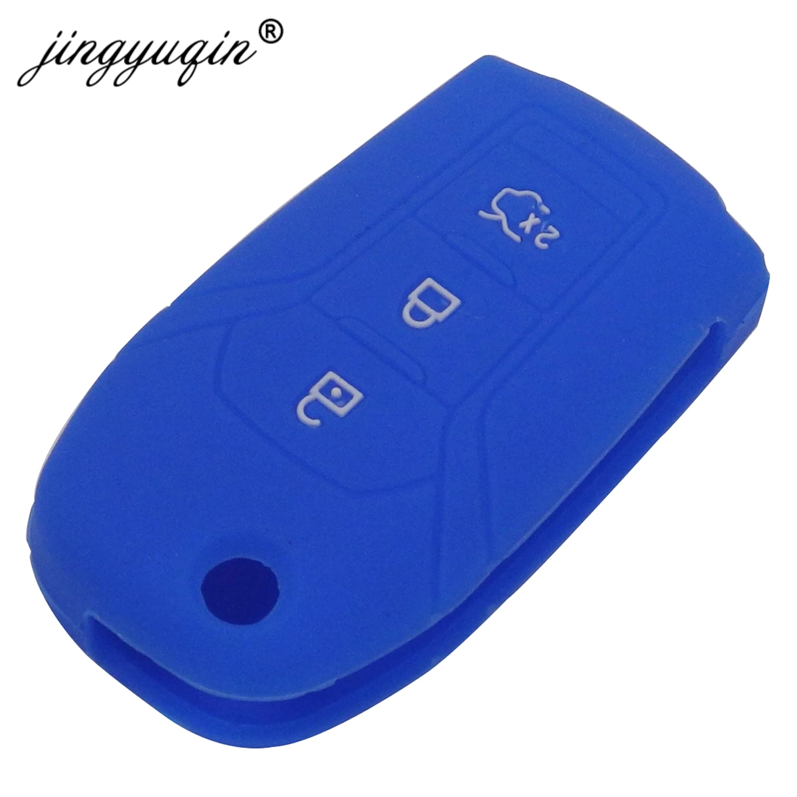 Jingyuqin-50pcs-custodia-protettiva-in-Silicone-per-auto-chiave-per-FORD-KA-Fusion-Fiesta-Escort-Mondeo.jpg Keyforkess 50pcs custodia protettiva in Silicone per auto chiave per FORD KA Fusion Fiesta Escort Mondeo Galaxy s-max Ranger 3BTN Flip Key - Jingyuqin 50pcs custodia protettiva in Silicone per auto chiave per FORD KA Fusion Fiesta Escort Mondeo