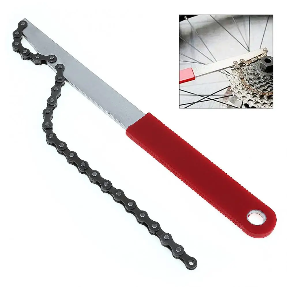 Многофункциональный велосипед Freewheel Turner Chain Whip Кассетный инструмент для снятия звездочки инструмент ремонт велосипедной цепи инструмент