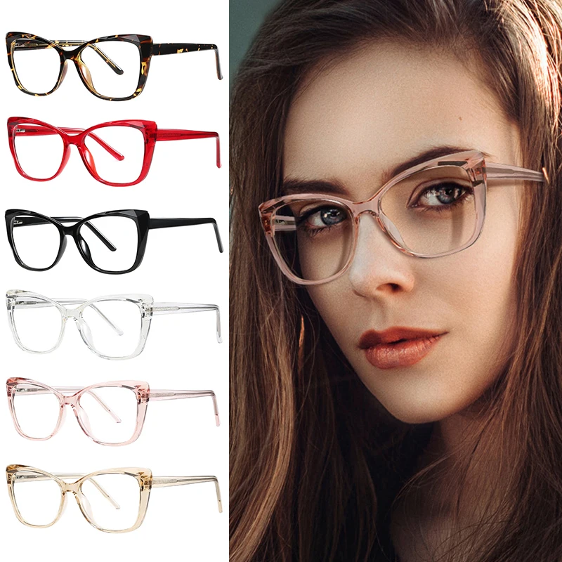 2021 tendenze occhiali da donna occhiali da vista retrò Anti blu chiaro  occhiali da donna rotondi Sexy Street Fashion occhiali da Computer  antifatica|Women's Blue Light Blocking Glasses| - AliExpress