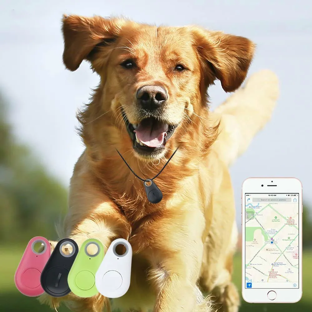 

Pets Smart GPS Tracker Anti-Lost Waterproof Bluetooth Tracer For Pet Dog Cat Keys Wallet Bag Kids Trackers Collar Accessories