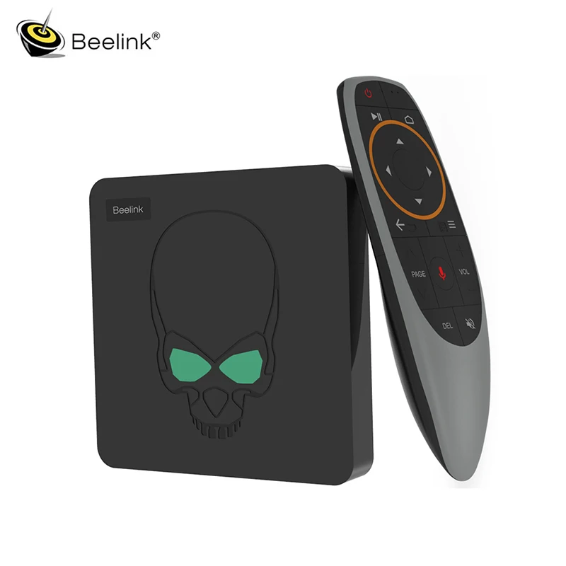 Beelink GT King самый мощный Смарт ТВ приставка Android 9,0 Amlogic S922X голосовой пульт дистанционного управления 2,4G 5G WiF1000Mbps USB 3,0 Поддержка 4K HD - Цвет: Black