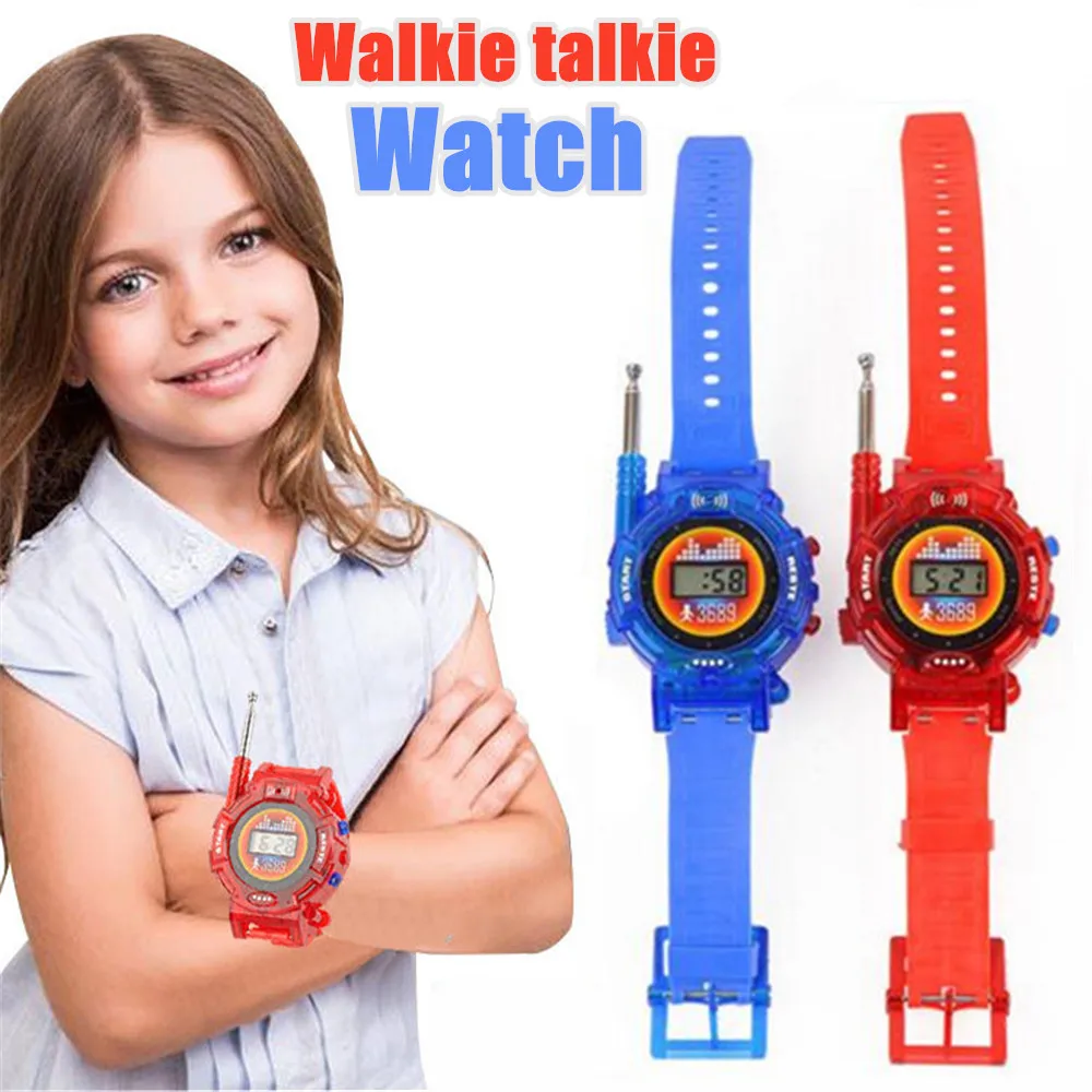 

Walkie Talkies Watches Remote intercom Watches for Kids 2 Way Radios Mini Walky Talky clear timbre Long Standby Interphone