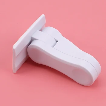 

Plastic Child Safe Security Window Door Sash Lock Safety Lever Handle Sweep Latch Hardware Locks