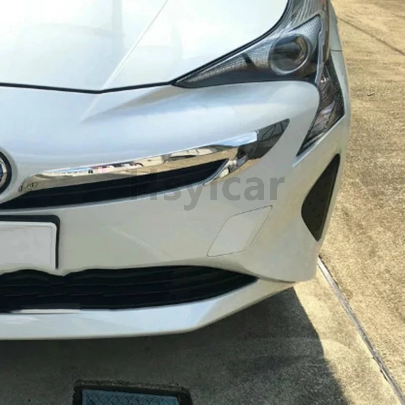 Hsyicar для Toyota Prius передний средний верхний бампер наклейка в виде полосы украшения крышка отделка Аксессуары ABS