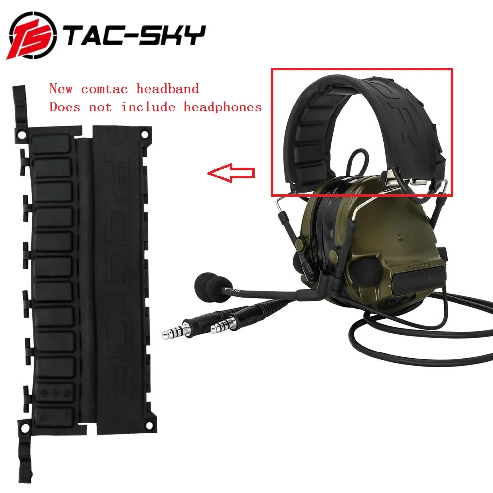 Новая тактическая гарнитура comtac сменная повязка на голову для охоты