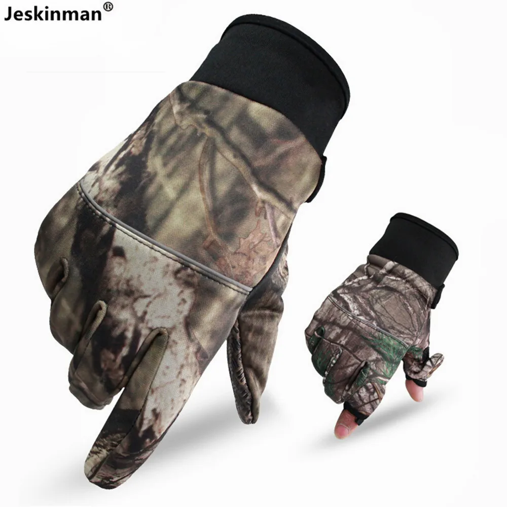 Autumn Winter Anti-Skid Gloves For Hunting Fishing