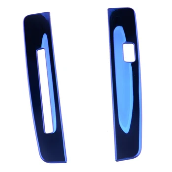 

Stainless Steel Blue Car Central Console Gear Shift Frame Trim Fit for Honda Accord 9th 2014 2015 2016 2017