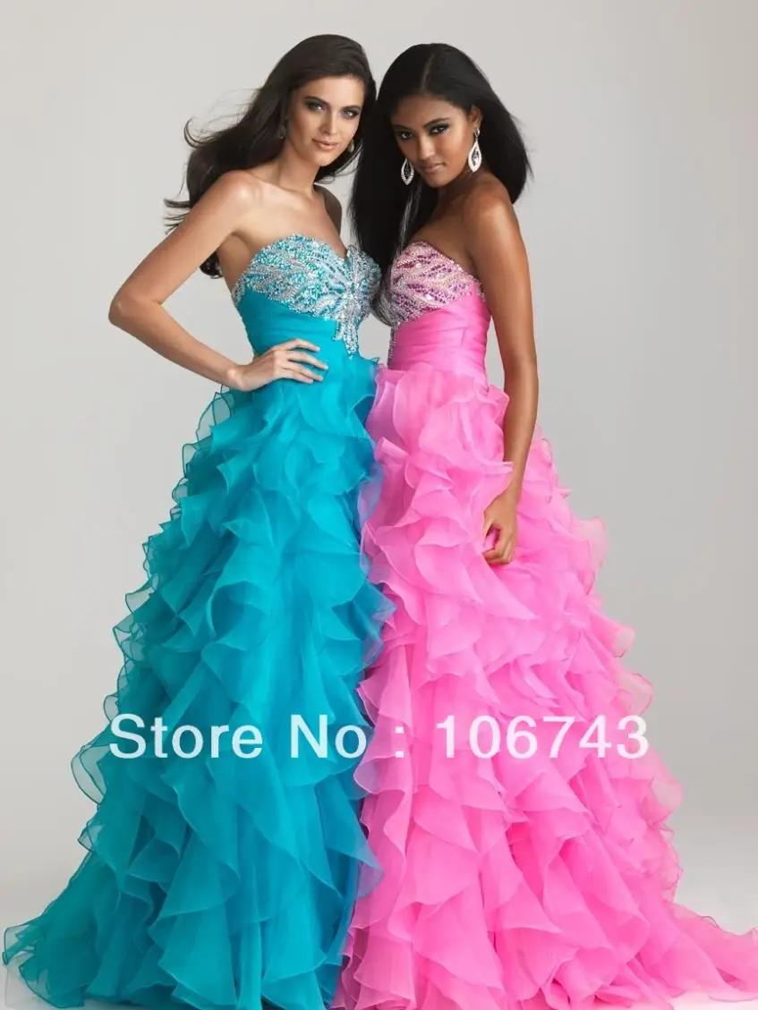 

free shipping 2020 new style Sexy bride wedding Custom size tiered crystal ball gown prom dress