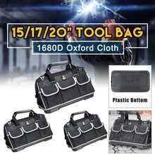 Многофункциональный инструмент для ремонта мешок Оксфорд ткань Водонепроницаемый база инструмент для хранения сумки Сумка через плечо сумки из натуральной кожи 15/17/20 дюймов