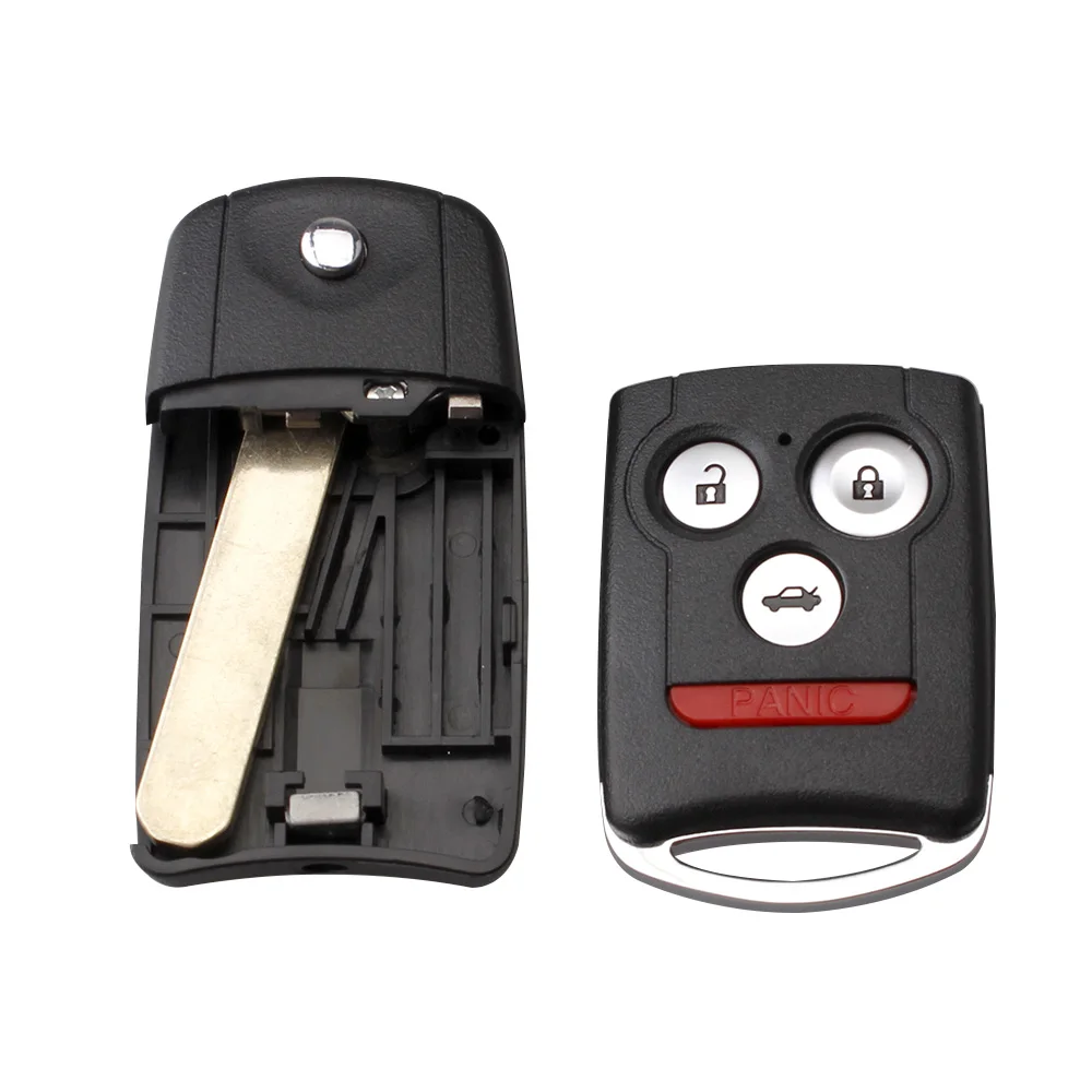 

Car Key Case Buckle Replacement Keyless Entry Remote Flip Car Key Shell Case For Honda Auto Accessories