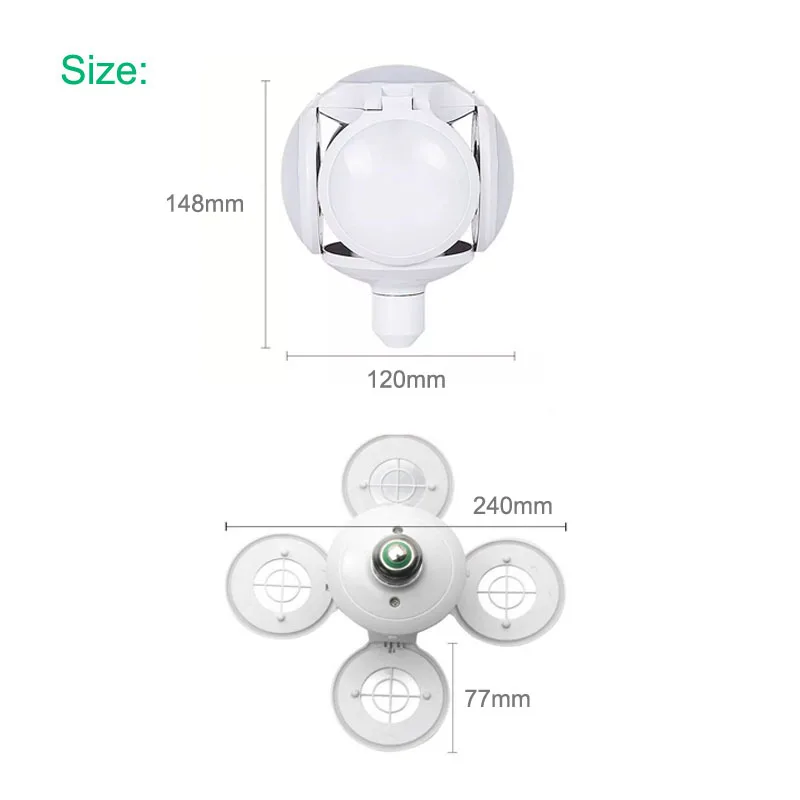 Adjustable Deformable Football Light Led Ufo Ball Bulb E27 Ceiling Bar Lamp For Bedroom Study Living Room Home Decor 5 Colors