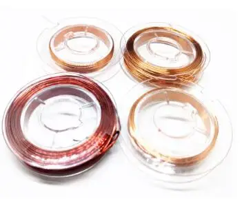 

10Meter Magnet Wire 0.2mm 0.3mm 0.5mm 0.6mm Enameled Copper Wire Magnetic Coil Winding For Making Electromagnet Motor Model DIY