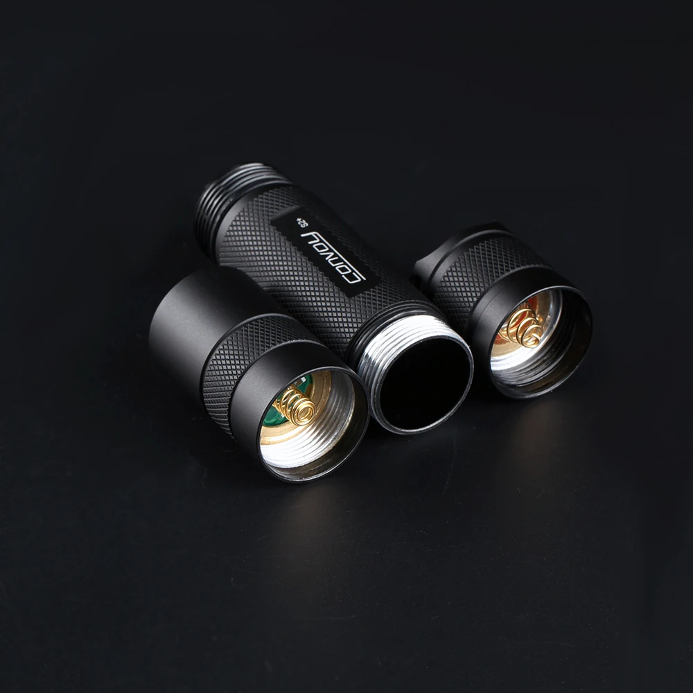 Мощная Вспышка светильник колонна S2 + Cree XML2 T6 3B 7135x8 черный Фонари светодиодный