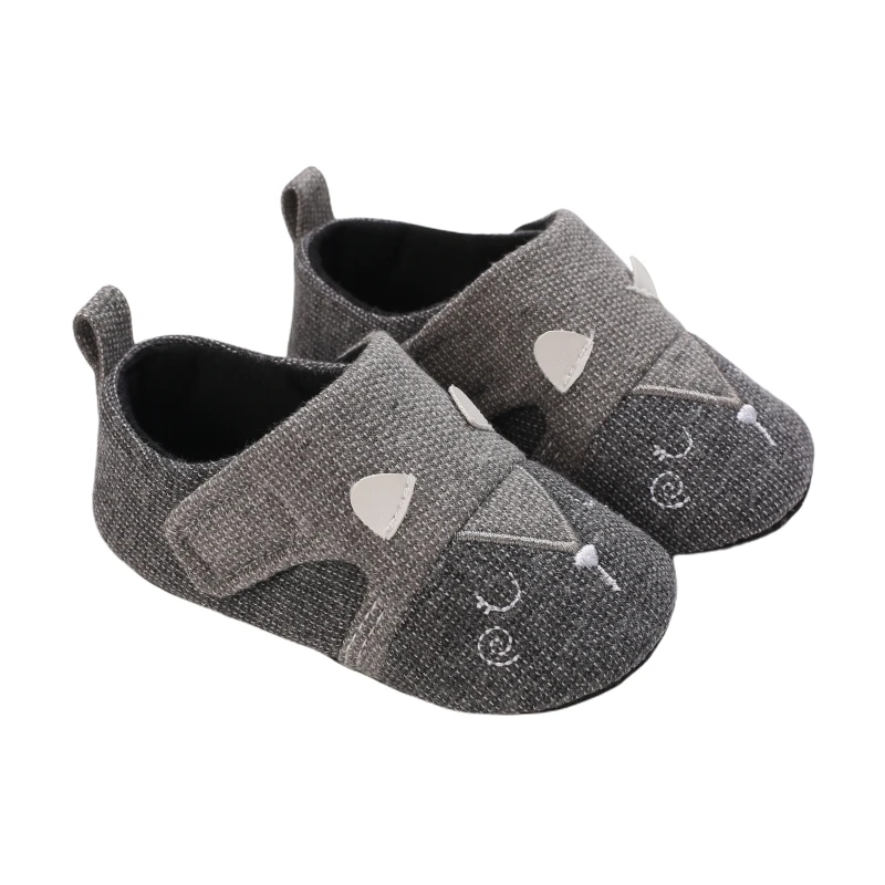

Spring Autumn Instagramable Cartoon Animal Crib Shoes For Baby Boys Girls Flats Infant Prewalkers with Anti-Slip Bottom 0-18M