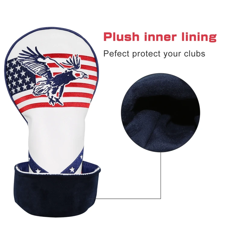 Golf Hybrid Head Covers,Golf Utility Headcover Rescue Head Covers Leather Utility Cover Rescue Cover Golf Club Head Covers
