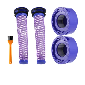 

2 Pack Pre-Filters and 2 Pack HEPA Post-Filters Replacements Compatible Dyson V8 and V7 Cordless Vacuum Cleaners