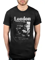 Официальный Боб Дилан Live In London футболка с рисунком крови на треках блонд на блонд Хлопок Плюс Размер Топы Футболка