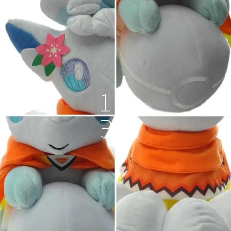 Takara Tomy куклы Покемон Плюшевая Кукла мяч лед Vulpix фигурки детей Рождественский подарок на день рождения