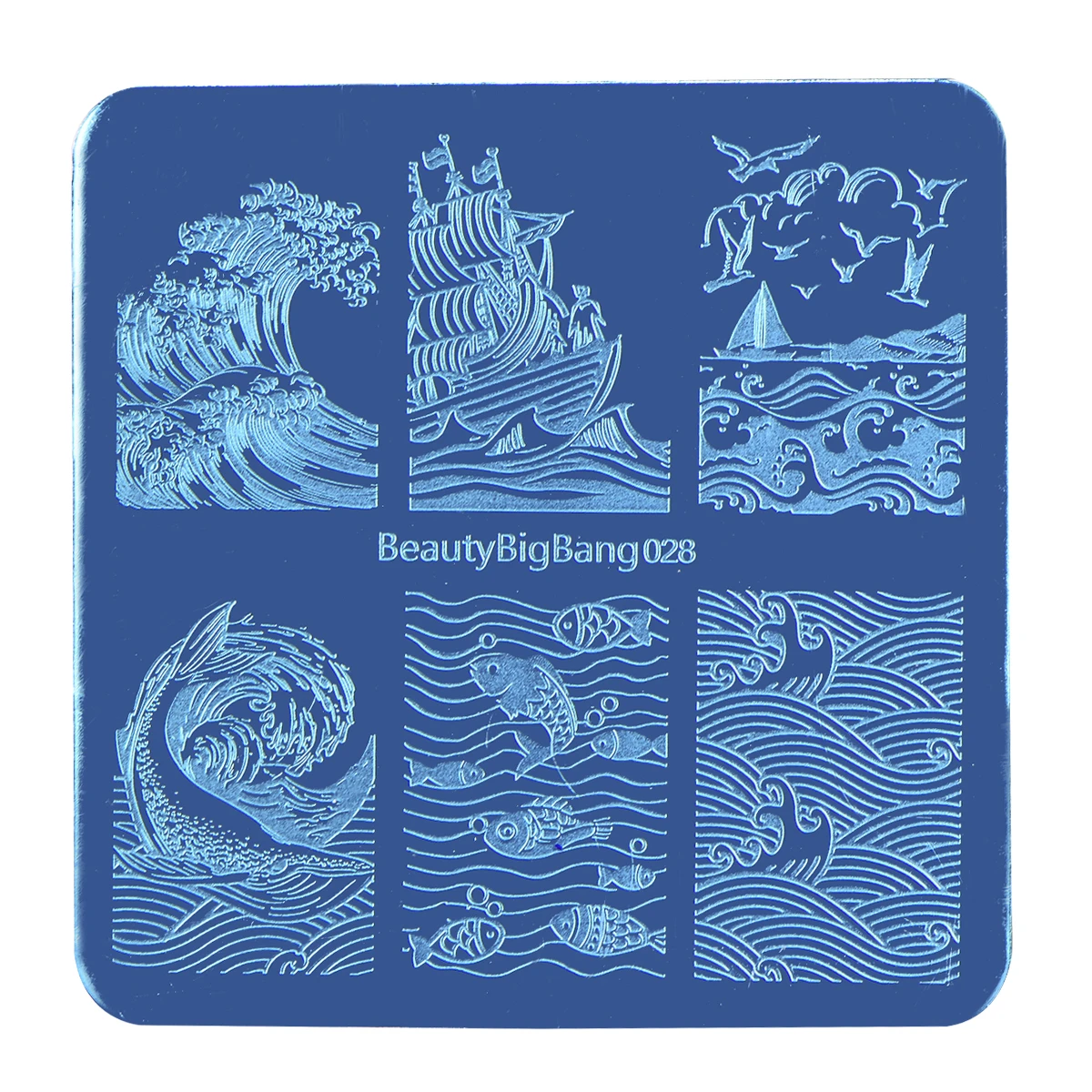 Vintage de Aço Modelo de Arte do Unha Beautybigbang Unha Stamping Placas Beleza Laço Borboleta Deixa Imagem 6cm Inoxidável Estêncil 029 15 Modelos de unha artística