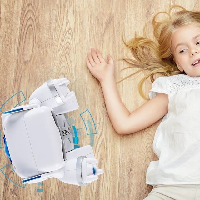 C5AF Programmable RC Robotic Remote Control Intelligent Robot Touch Sensing Action Figure Child Learning Toy Gift 4