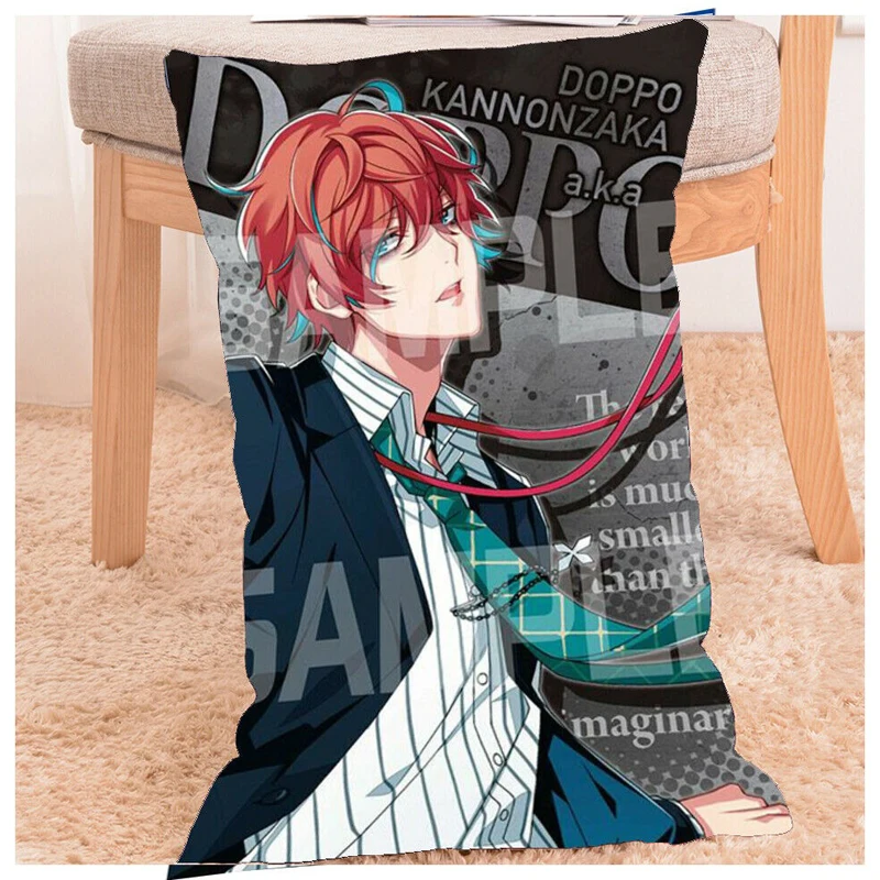 Наволочка с Аниме Dakimakura Hypnosis Mic Division Rap Battle Kannonzaka Doppo декоративная наволочка