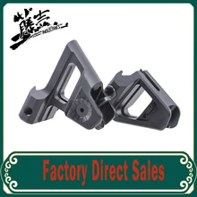 Aluminum Tactical Rail Mount Fixed Front Rear Iron Sight Weaver Picatinny Rail Sight Airsoft Gel Blaster Paintball Accessories