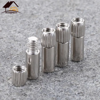 

Myhomera 12Pcs Shelf Support Pins Stud Pegs Nut Screw M6 M8 M9 Bookshelf Separate Screws Metal Wardrobe Cabinet Shelves Holder